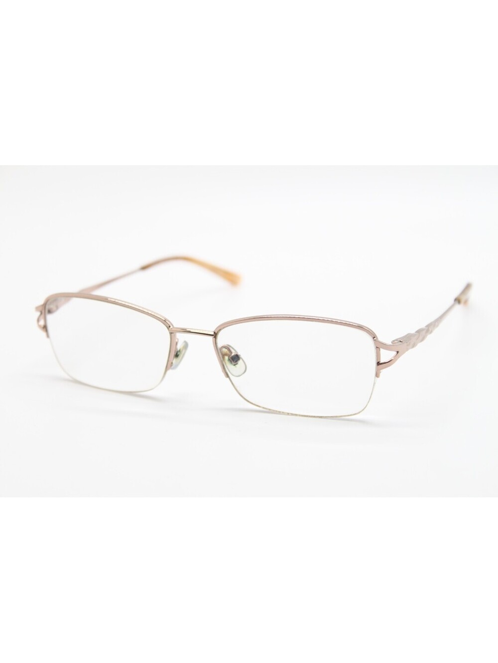 LIZ CLAIBORNE L627 0IN5 PINK BROWN AUTHENTIC EYEGLASSES 53-16